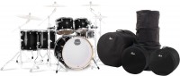Mapex Armory Stage+ Shell Set Piano Black Taschen Set