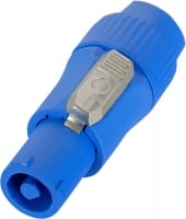 Pronomic PowPO BU Powerplug Stecker Blau