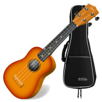 Classic Cantabile US-100 SB soprano ukulele sunburst SET incl. gig bag