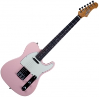 Jet Guitars JT-300 E-Gitarre Burgundy Pink