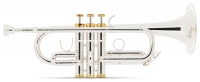 Lechgold ETR-18S Eb/D Trumpet Silver Plated