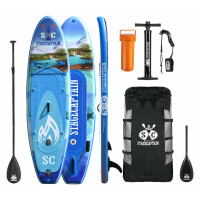 Stagecaptain Doppelkammer SUP-Board Set "Mountain" - unvollständig!