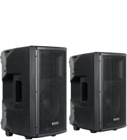 Pronomic E-210 MA 10" actieve box 400 Watt stereo set