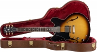 Gibson ES-335 Lefthand Vintage Burst - 1A Showroom Modell (Zustand: wie neu, in OVP)