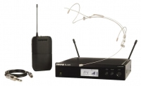 Shure BLX14R S8 Rack Funksystem Set inkl. HS-31 Headsetmikrofon