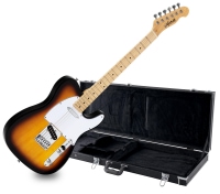 Shaman Element Series TCX-100VS Set de guitarra eléctrica tosdada vintage con estuche