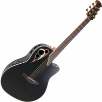 Ovation Celebrity Elite Deluxe CDX40 Deep Contour Black Satin