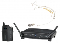 Audio-Technica ATW-1101 Komplettset inkl. Headset Beige & Funkadapter