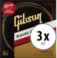 Gibson SAG-CPB13 Coated Phosphor Medium 013-056 3x Set
