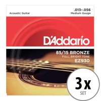 D'Addario EZ930 Medium 3x Set