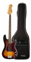 Squier Classic Vibe '60s Precision Bass LRL 3-Color Sunburst Gigbag Set