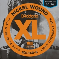 D'Addario EXL140-8 8-string Light Top/Heavy Bottom