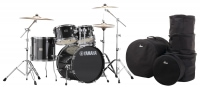 Yamaha Rydeen RDP2F5 Drumset Black Glitter Set inkl. Taschen