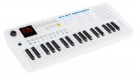 Classic Cantabile MINI-37 Keyboard bianco-blu