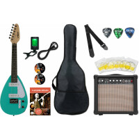 Vox Mark III mini 3/4 E-Gitarre Aqua Green Starter Set