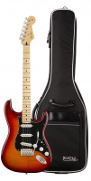 Fender Player Stratocaster Plus Top MN ACB Gigbag Set