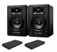 M-Audio BX3 Studiomonitor ISO Set
