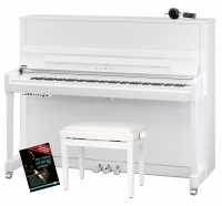 Kawai ATX4 Anytime K-300 WH/P SL Klavier Weiß Hochglanz Set
