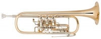Miraphone Modell 11 Bb-Konzerttrompete Goldmessing