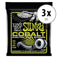 Ernie Ball 2732 Regular Slinky Cobalt Bass 3er Set
