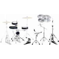 Tama TTK4S True Touch Training Kit Meinl Set mit Becken und Hardware