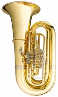 B&S GR51 4/4 Bb Tuba Messing klarlackiert