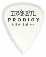 Ernie Ball 9202 Prodigy Standard Plektrum 2,0 mm 6er Pack White