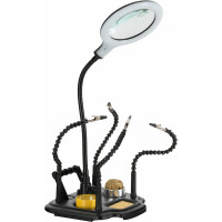 Stagecaptain LH-440 Soldering Aid with Magnifying Lamp