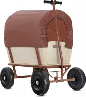 Stagecaptain BW-1812D BN Bollycart wood transport wagon brown