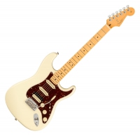 Fender American Professional II Stratocaster HSS MN Olympic White - 1A Showroom Modell (Zustand: wie neu, in OVP)