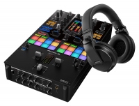 Pioneer DJ DJM-S11 + HDJ-X5-K Schwarz SET