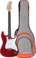Rocktile Sphere Classic E-Gitarre Red Gigbag Set
