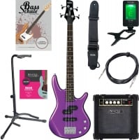 Ibanez GSRM20-MPL E-Bass Metallic Purple Starter Set