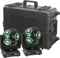 Eurolite LED B-100 Hypno Single Ball Moving Head Koffer Set