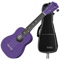 Classic Cantabile US-100 VT soprano ukulele violet SET incl. gig bag