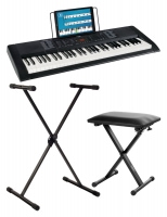 FunKey 61 Edition Black SET incl. keyboard stand and bench