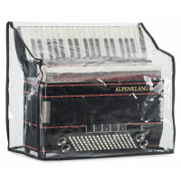 Couverture pour accordéon Alpenklang 96 basses Transparent