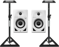 Pioneer DJ DM-40D Weiß Paar Set