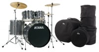 Tama RM50YH6-GXS Rhythm Mate Drumkit Galaxy Silver Set inkl. Taschen