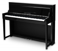Classic Cantabile UP-1 SH Upright E-Piano Schwarz hochglanz