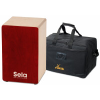 Sela SE 165 Primera Cajon Red Set inkl. Cajon Gigbag - B-Ware mit kleinen Schönheitsfehlern