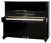 Yamaha U3 Klavier Schwarz Poliert - Generalüberholt