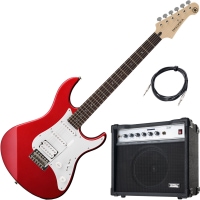 Yamaha Pacifica 012 RM Red E-Gitarre AK30A Set