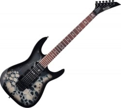 Rocktile Pro JK150-BSK E-Gitarre Skull Bild 1