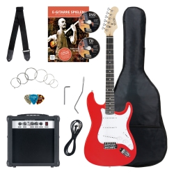 Rocktile Banger's Pack E-Gitarren Set, 8-teilig Red Bild 1