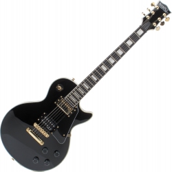 Rocktile Pro L-200BK Deluxe E-Gitarre Black Bild 1