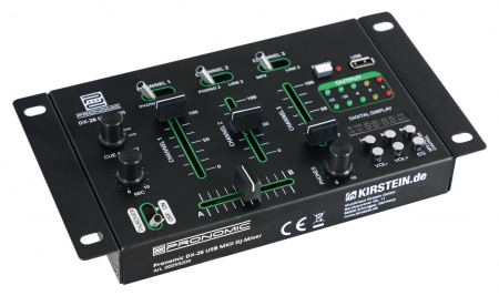 Pronomic DX-26 USB MKII DJ-Mixer