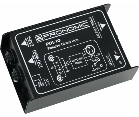 Pronomic PDI-10 passive DI-Box