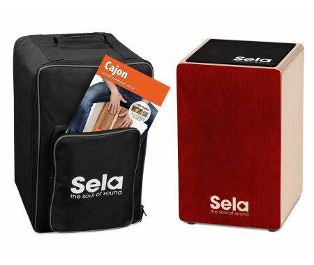 Sela SE 184 Primera Cajon Red Bundle