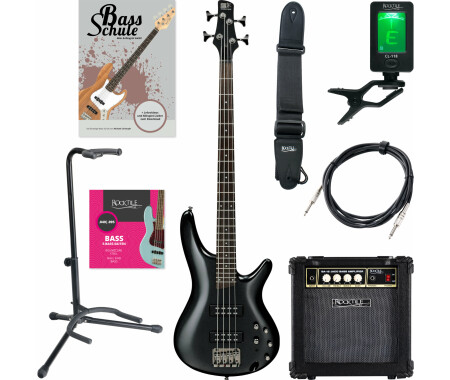 Ibanez SR300E-IPT E-Bass Iron Pewter Starter Set